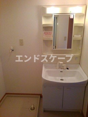 ポワール・フルールの洗面所|高崎、前橋のお部屋探しはエンドスケープまで！お客様の理想お聞かせ下さい♪