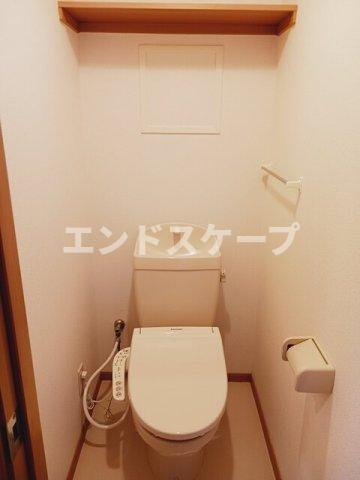 ポワール・フルールのトイレ|高崎、前橋のお部屋探しはエンドスケープまで！お客様の理想お聞かせ下さい♪