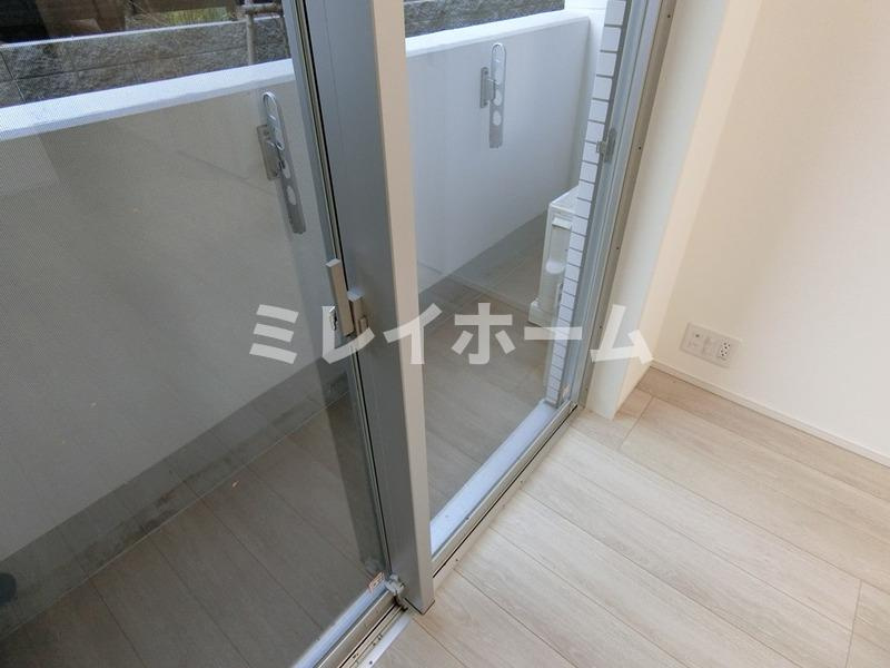 アジールコート西馬込Ⅱのバルコニー