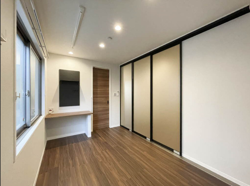 プランドール大山　リノベーション　角部屋　ネット0　南向きの居間・リビング