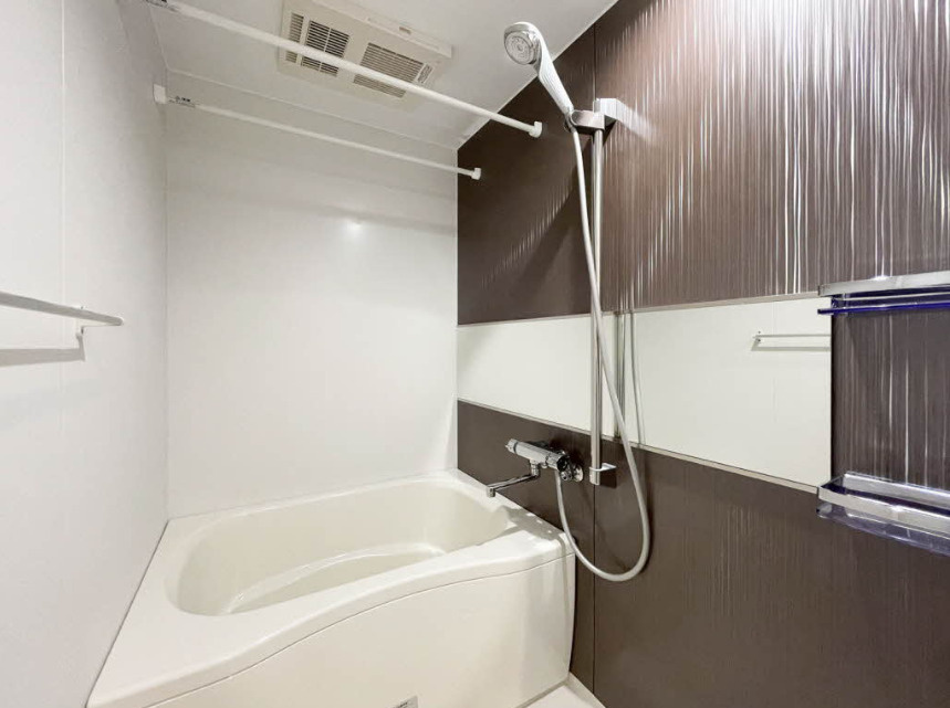 プランドール大山　リノベーション　角部屋　ネット0　南向きの浴室