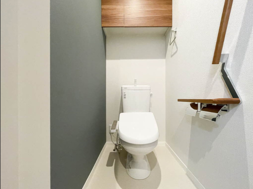 プランドール大山　リノベーション　角部屋　ネット0　南向きのトイレ