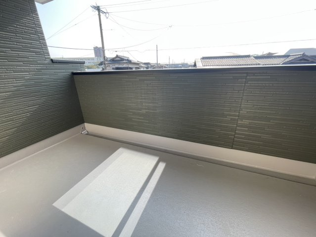 八幡西区本城東6丁目2期のバルコニー