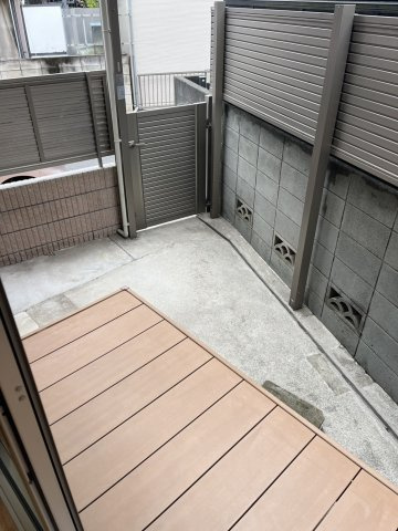 上鷺宮5丁目戸建てのバルコニー