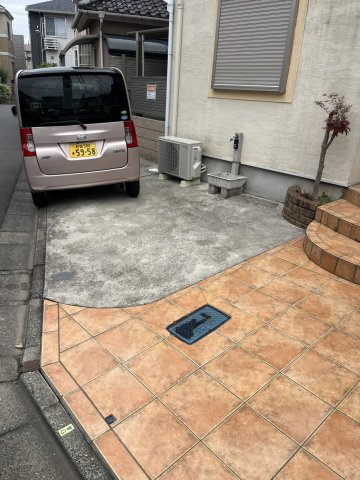 上鷺宮5丁目戸建ての駐車場