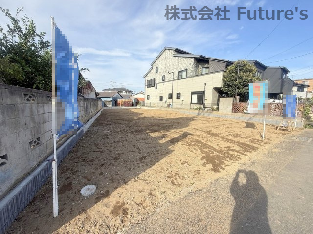 三郷市高州3丁目　建築条件無し売地　全2区画　A号地の外観|現地の写真になります。