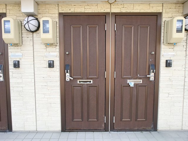 グランモアＫＹＯＥＩ　Ａのエントランス|毎日通るエントランスはこのようになっています