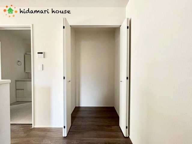 桶川市坂田東4期　新築戸建　グラファーレ01の収納|パントリー収納