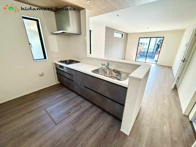 桶川市坂田東4期　新築戸建　グラファーレ01のキッチン