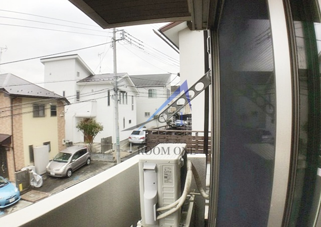 アロハヴィラ鶴川のバルコニー|バルコニーです。
