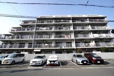 【外観】 | 【上質リノベ】戸坂千足パークマンション | 現地（2025年12月8日13：00頃）撮影