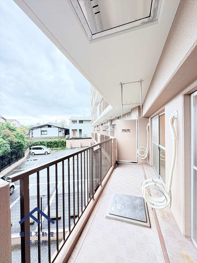 三愛シティライフ二日市のバルコニー