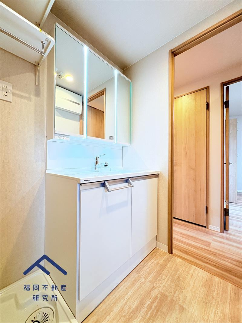 三愛シティライフ二日市の洗面所