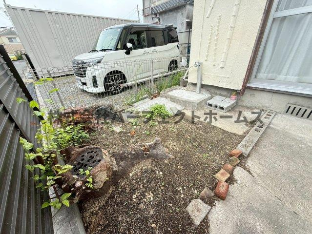 宇山町戸建　賃貸の庭|お庭が付いています