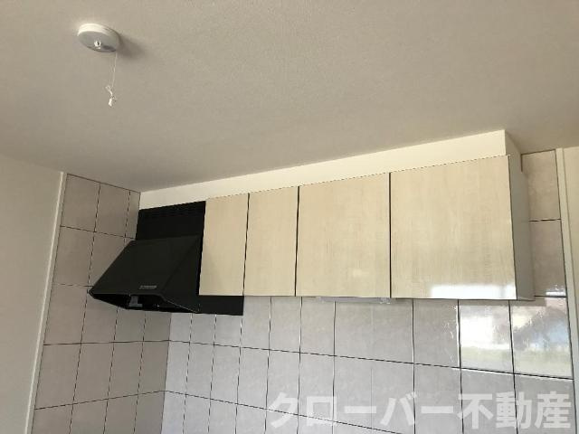 シケインの収納|キッチン吊収納