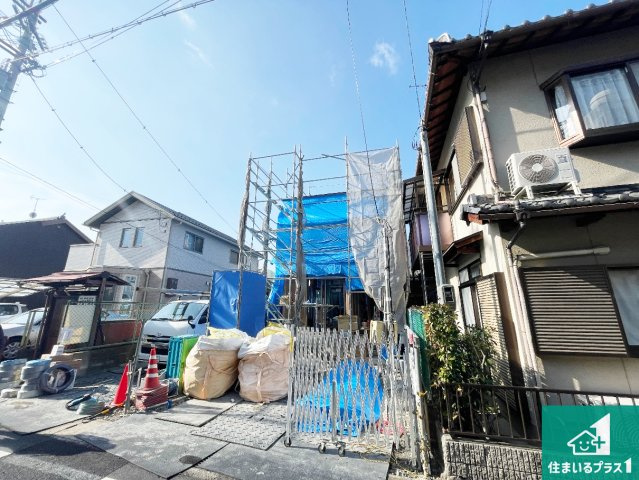 現地説明会開催　大津市長等　第1期　新築一戸建ての外観|現在建築中！落ち着いた街並みで新生活を始めることが出来そう！周辺の物件も併せてご紹介させて頂きます！