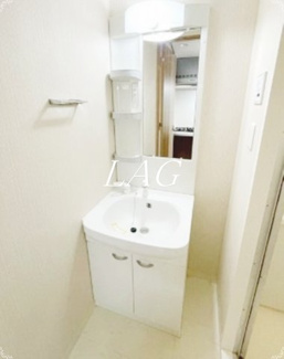 【洗面所】 | Ｎ－ｓｔａｇｅ　獨協大学前 | 独立洗面台です。