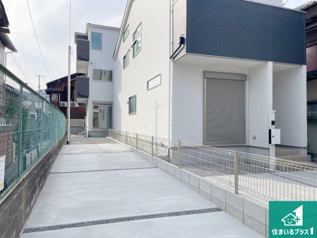 ★29(土)30(日)現地見学可能！★大津市長等　ラスト1邸の外観|お客様に長く安心して住んでいだだける事にこだわった家づくり！住んでからのアフターサービスにもしっかりと取り組んでいます！