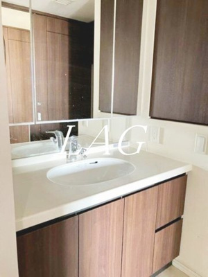 【洗面所】 | クレストフォルム南大井 | 独立洗面台です。