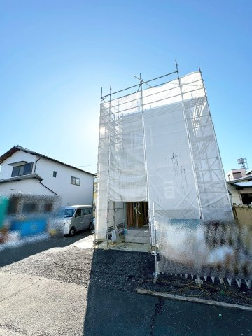三島市安久１期　１号棟　新築戸建　全１棟の外観|11.6　現地撮影