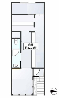 円町テナントの間取り
