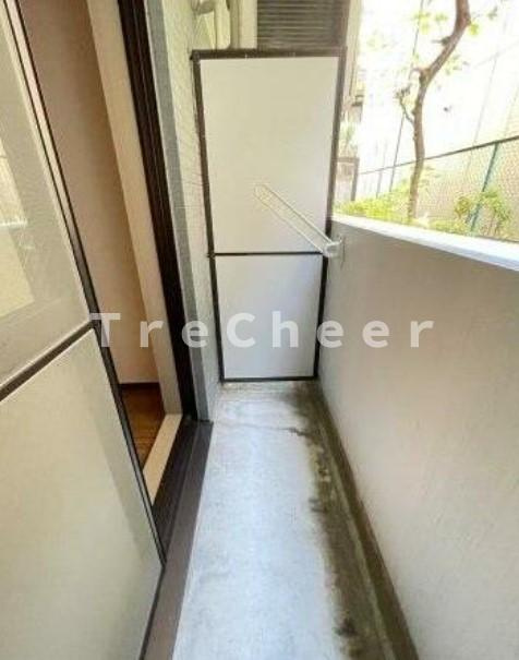 スカイコート本郷東大前のバルコニー