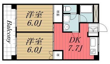 【間取り】 | プリヴェール末広