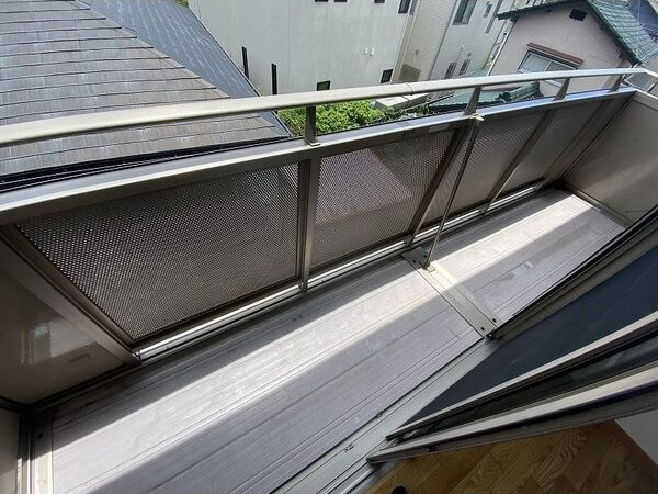 Green　House万場山のバルコニー