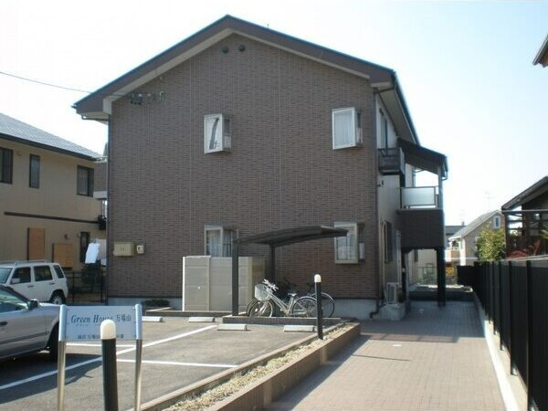 Green　House万場山のエントランス