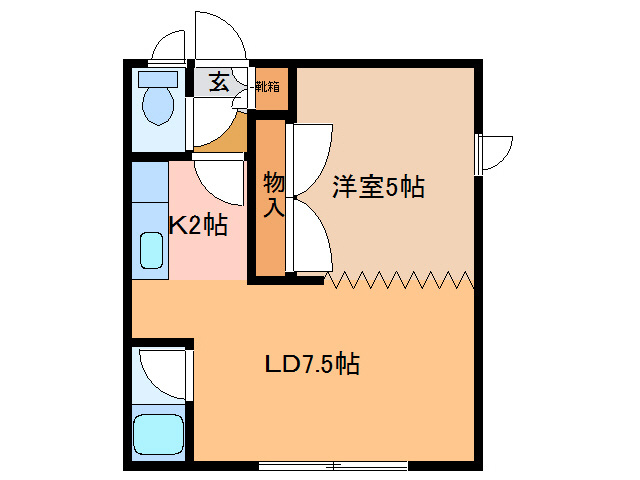 樹族館の間取り