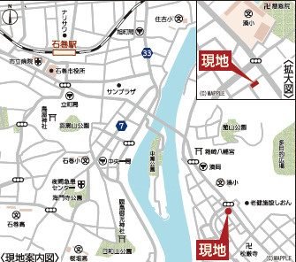 【地図】 | クレイドルガーデン　石巻市湊町　第2