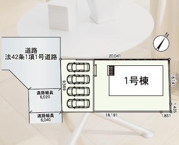 【区画図】 | クレイドルガーデン　石巻市湊町　第2