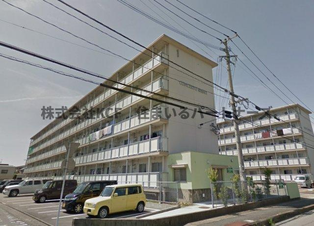 久留米市東合川新町の賃貸マンションの外観|きれいな外観です