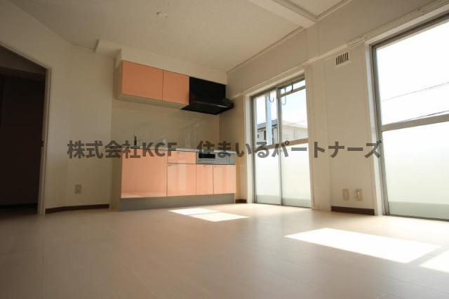 久留米市東合川新町の賃貸マンションのキッチン|きれいなキッチンです