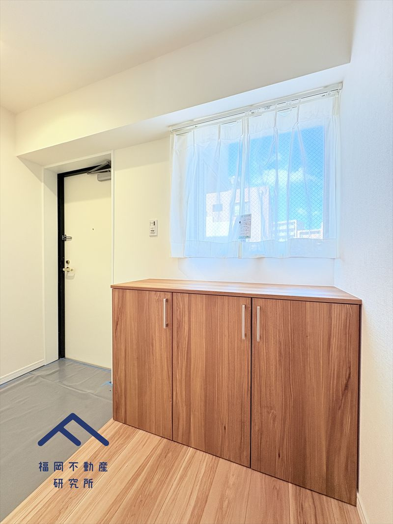 ダイナコート吉塚の玄関