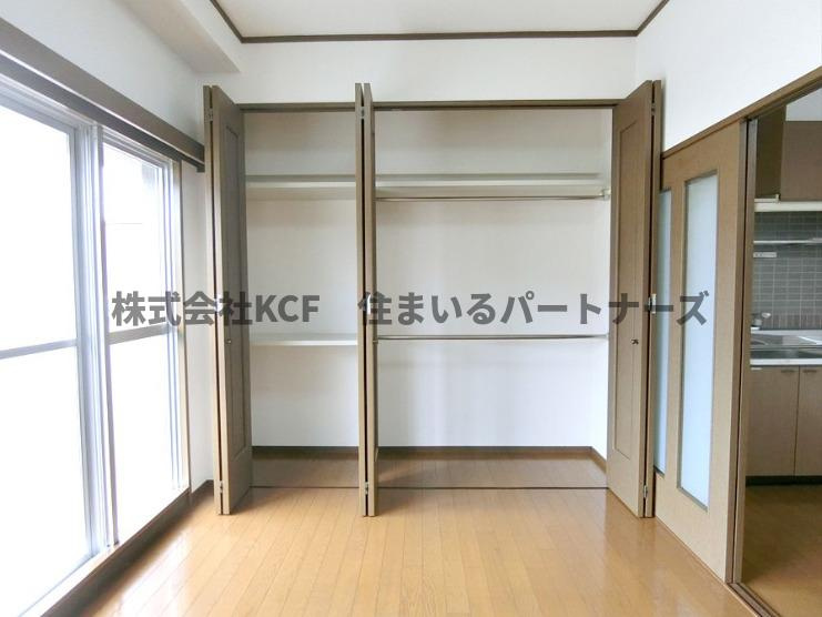 栗木第8ビルの収納|大きなスペースがあり、収納には困りません