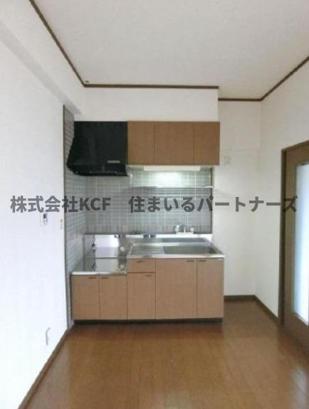 栗木第8ビルのキッチン|キッチンです