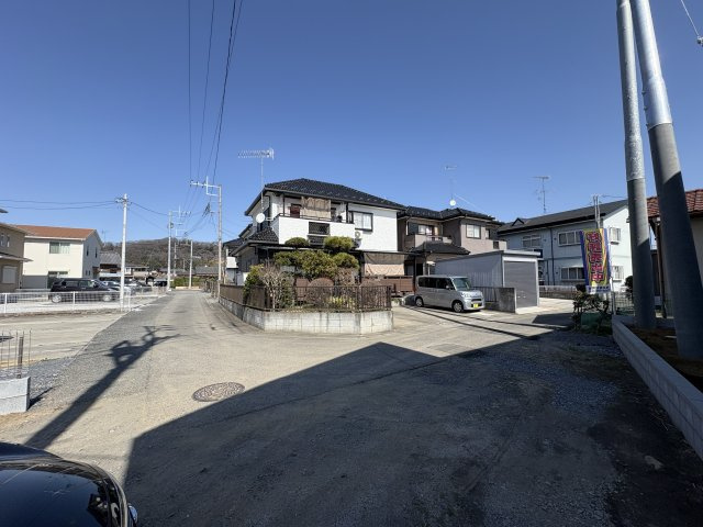 【前面道路含む現地写真】 | 寄居町桜沢　LiveleGarden.s   新築戸建　全3棟　3号棟 | 3/9撮影
