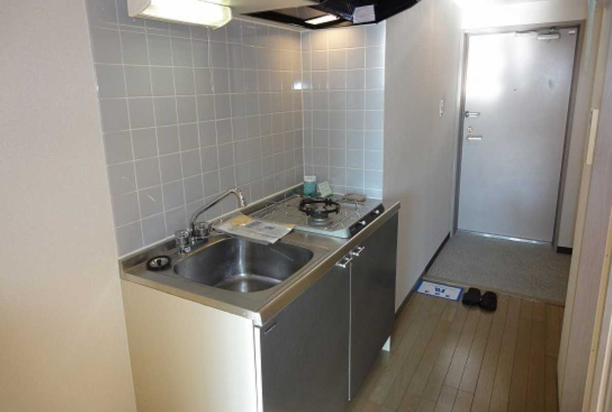 ステージファースト三軒茶屋　オートロック　高層階　陽当たり良好のキッチン