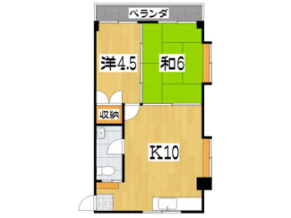 【間取り】 | 下地アパート