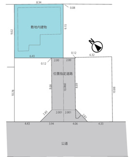 【土地図】 | 川口市朝日６丁目　土地
