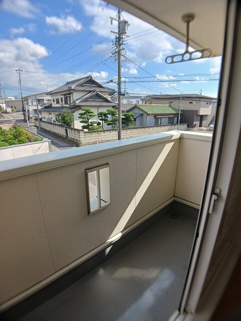 グリーンジュネスのバルコニー