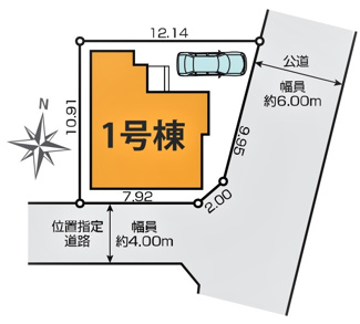 【区画図】 | 清瀬市野塩10期　全1棟　1号棟 | 清瀬市野塩10期　全1棟　1号棟