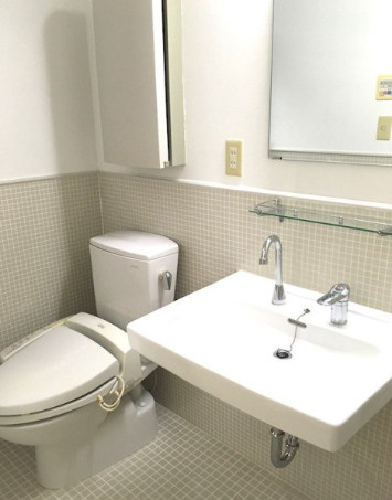 ラティエラ祐天寺　礼金0　宅配BOX　ウォークインクロゼットの洗面所