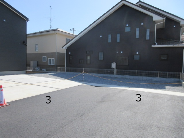 【仲介手数料無料】新築戸建　寄居町桜沢587-1（全3棟）の駐車場
