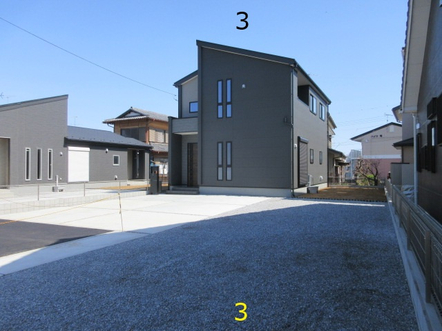 【仲介手数料無料】新築戸建　寄居町桜沢587-1（全3棟）の外観