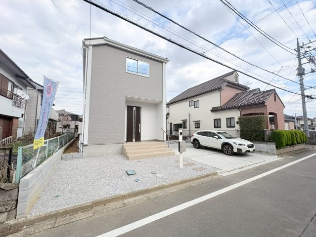 坂戸市鶴舞2丁目　新築分譲　東武越生線『一本松駅』徒歩18分　【浅羽野小学区】の外観
