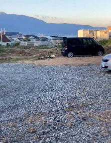 大津市和邇高城の事業用地の外観