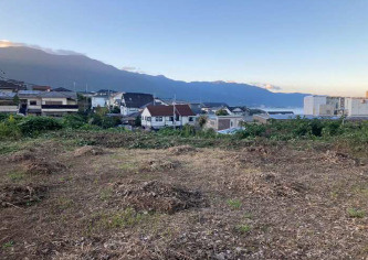 大津市和邇高城の事業用地の外観