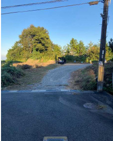 大津市和邇高城の事業用地の外観